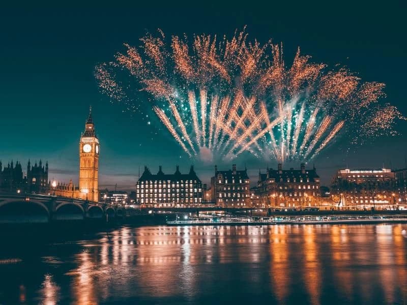 London New Year's Eve Fireworks