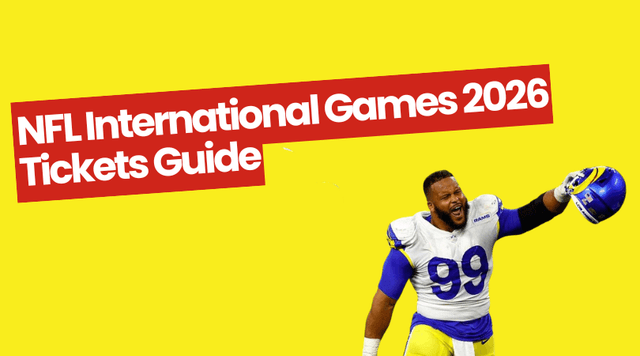 NFL International Games 2026 Tickets Guide