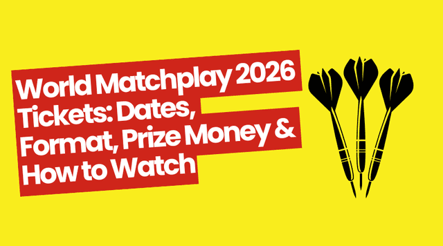 World Matchplay 2026 Tickets: Dates, Format, Prize Money & How to Watch